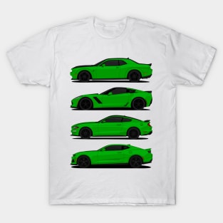 AMERICAN MUSCLE GREEN T-Shirt